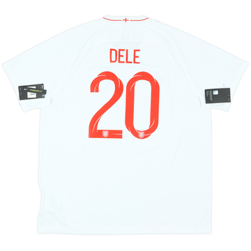 2018-19 England Home Shirt Dele #20 (XXL)