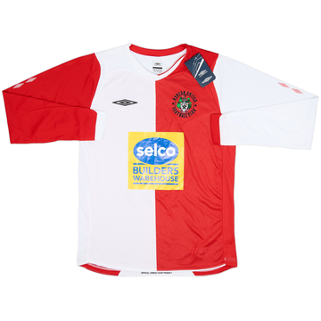 2006-07 Ashton United Home L/S Shirt (S)