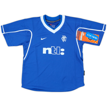 1999-01 Rangers Home Shirt (6-7 Years)