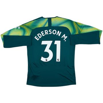2019-20 Manchester City GK Shirt Ederson M. #31 (L)