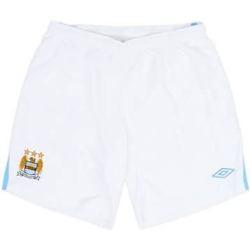 2009-10 Manchester City Home Shorts - 9/10 - (XL)