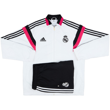 2014-15 Real Madrid adidas Tracksuit - 9/10 - (L)