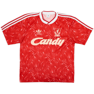 1989-91 Liverpool Home Shirt - 5/10 - (M/L)