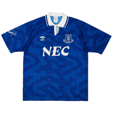 1991-93 Everton Home Shirt - 6/10 - (XL)