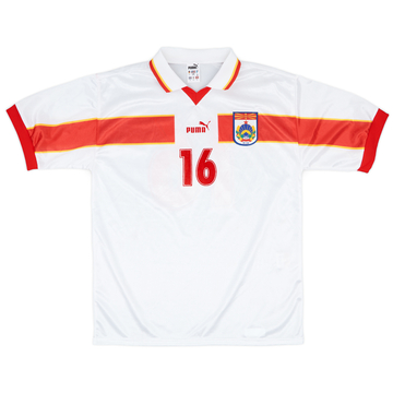 1998-01 Macedonia Match Issue Away Shirt #16