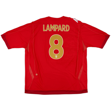 2006-08 England Away Shirt Lampard #8 - 8/10 - (3XL)
