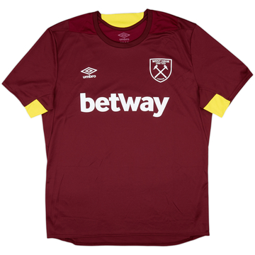 2020-21 West Ham Umbro Training Shirt - 10/10 - (XL)