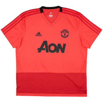 2018-19 Manchester United adidas Training Shirt - 8/10 - (XL)