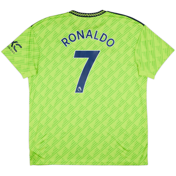 2022-23 Manchester United Third Shirt Ronaldo #7 - 9/10 - (XXL)