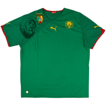 2010-11 Cameroon Home Shirt - 8/10 - (XXL)