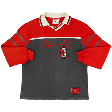 1994-96 AC Milan Lotto Sweat Top - 8/10 - (L)