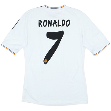 2013-14 Real Madrid Home Shirt Ronaldo #7 - 6/10 - (S)