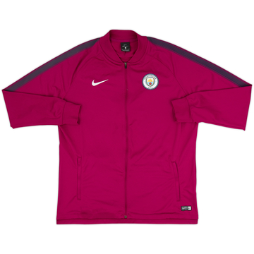2016-17 Manchester City Nike Track Jacket - 8/10 - (XL)