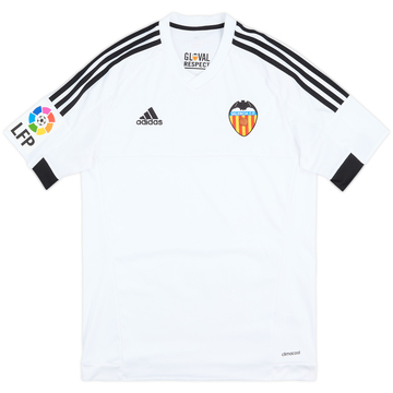 2015-16 Valencia Home Shirt - 10/10 - (S)