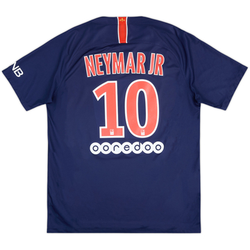 2018-19 Paris Saint-Germain Home Shirt NeymarJr #10 - 6/10 - (S)