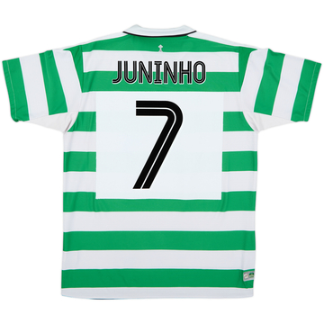 2004-05 Celtic Home Shirt Juninho #7 - 7/10 - (L)