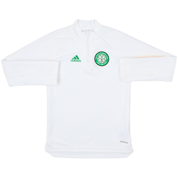 2020-21 Celtic adidas 1/4 Zip Training Top - 8/10 - (7-8 Years)