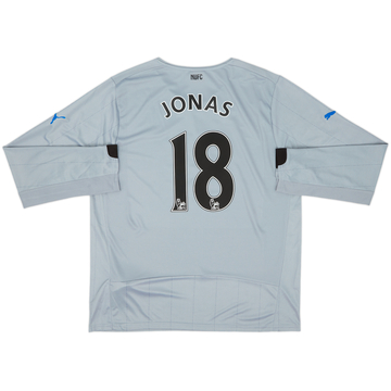 2014-15 Newcastle Away L/S Shirt Jonas #18 - 8/10 - (L)