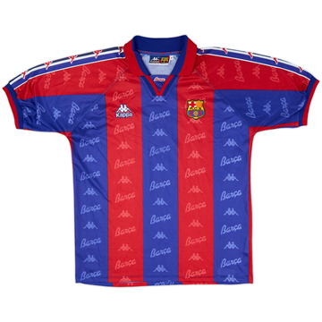 1995-97 Barcelona Home Shirt - 8/10 - (S)