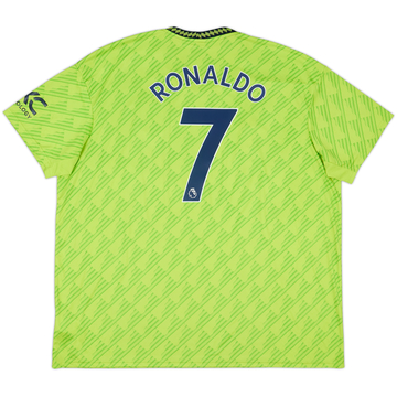 2022-23 Manchester United Third Shirt Ronaldo #7 - 8/10 - (3XL)