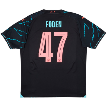 2023-24 Manchester City Third Shirt Foden #47 - 10/10 - (L)