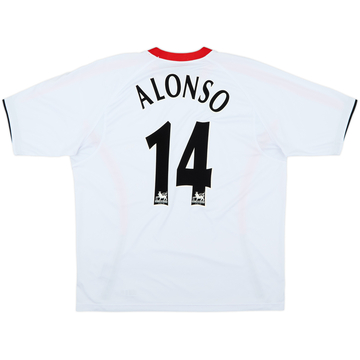 2005-06 Liverpool Away Shirt Alonso #14 - 6/10 - (XL)