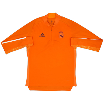 2020-21 Real Madrid adidas 1/4 Zip Training Top - 10/10 - (S)
