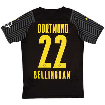 2021-22 Borussia Dortmund Away Shirt Bellingham #22 - 9/10 - (S)
