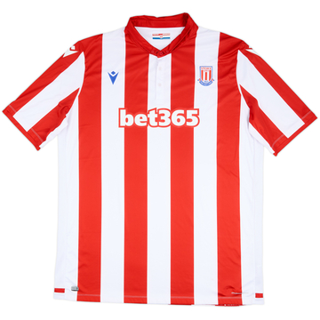 2019-20 Stoke City Home Shirt - 9/10 - (7XL)