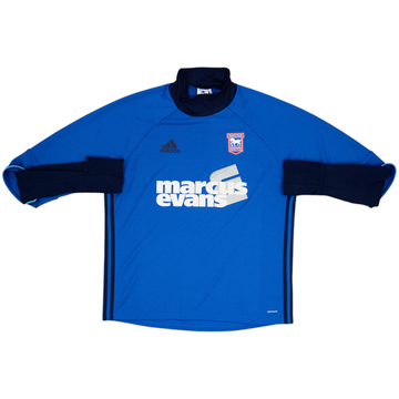 2015-16 Ipswich adidas Sweat Top - 10/10 - (L)
