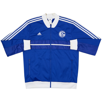 2013-14 Schalke adidas Chaqueta de chándal - 8/10 - (L)
