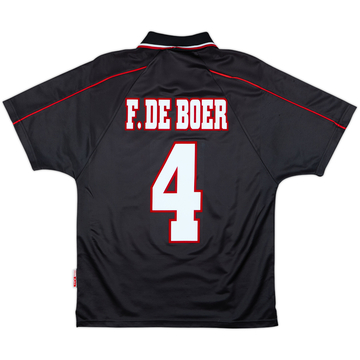 1998-99 Ajax Camiseta Visitante F.De Boer #4 - 8/10 - (S)