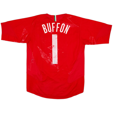 2005-06 Juventus Away/GK Shirt Buffon #1 - 4/10 - (S)