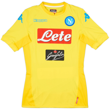2017-18 Napoli Authentic Away Shirt - 10/10 - (M)