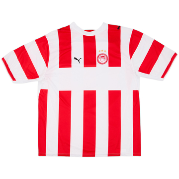 2006-07 Olympiakos Camiseta de Local - 8/10 - (L)