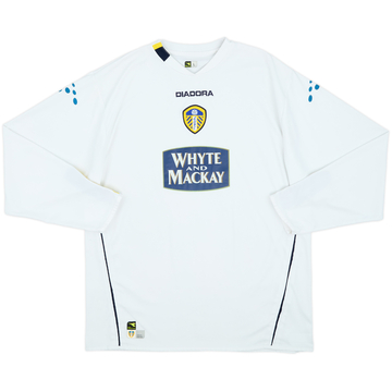 2004-05 Leeds United Home L/S Shirt - 6/10 - (L)