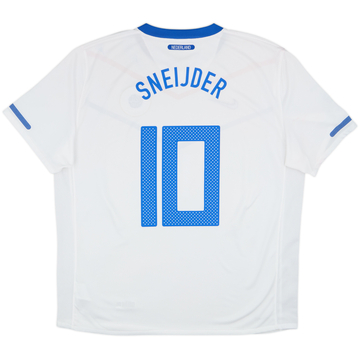 2010-11 Netherlands Away Shirt Sneijder #10 - 7/10 - (XXL)