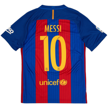 2016-17 Barcelona Camiseta de local Messi #10 - 8/10 - (S)