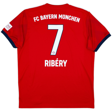 2018-19 Bayern Munich Home Shirt Ribery #7 - 9/10 - (L)