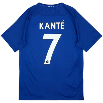 2017-18 Chelsea Home Shirt Kante #7 - 8/10 - (M)