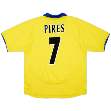 2003-05 Arsenal Away Shirt Pires #7 - 8/10 - (L)