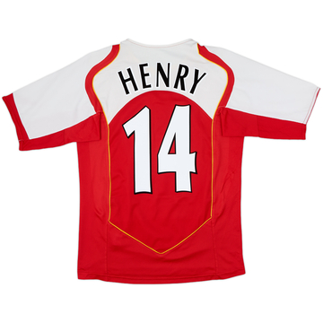 2004-05 Arsenal Home Shirt Henry #14 - 8/10 - (S)