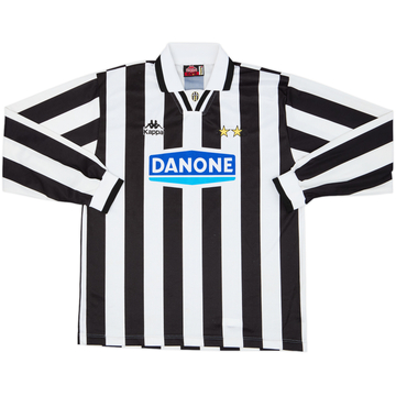 1994-95 Juventus Home L/S Shirt - 8/10 - (L)