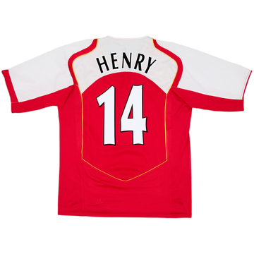 2004-05 Arsenal Home Shirt Henry #14 - 7/10 - (M)