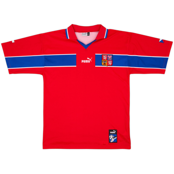 1998-00 Czech Republic Basic Home Shirt - 8/10 - (L)
