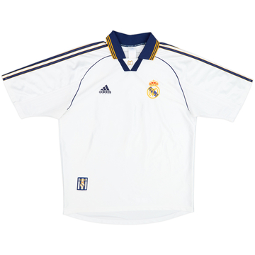 1998-00 Real Madrid Home Shirt Seedorf #10 - 8/10 - (L)