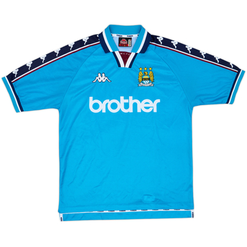 1997-99 Manchester City Home Shirt - 8/10 - (L)