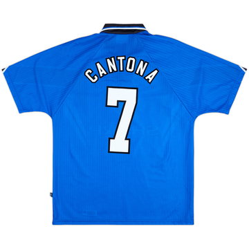 1996-98 Manchester United Third Shirt Cantona #7 - 10/10 - (L)