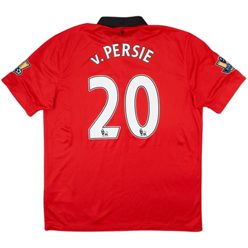 2013-14 Manchester United Home Shirt V.Persie #20 - 8/10 - (L)