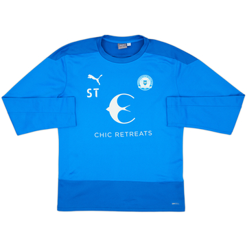 2019-20 Peterborough Staff Issue Puma Sweat Top ST - 8/10 - (M)